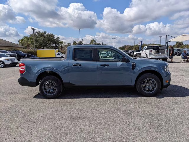 2026 Azure Gray Metallic Tri-Coat Ford Maverick XLT FWD Truck