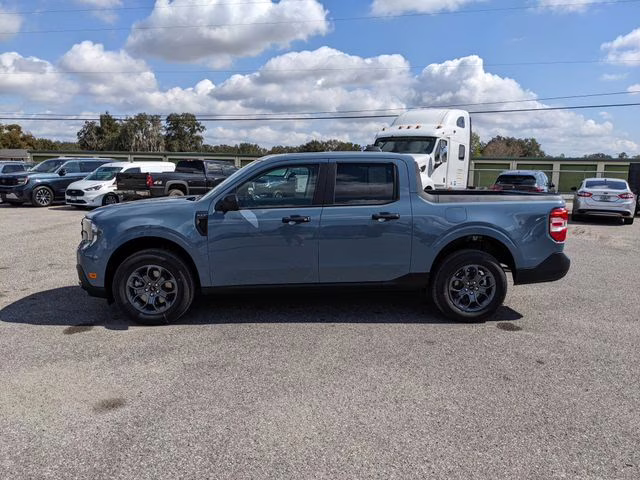 2026 Azure Gray Metallic Tri-Coat Ford Maverick XLT FWD Truck