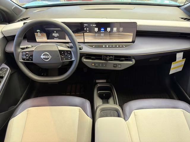 2026 Seabreeze Blue Pearl/Black Nissan LEAF SV+ FWD SUV