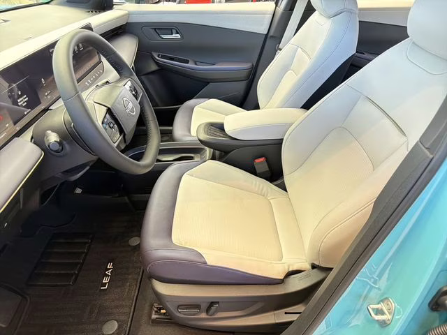 2026 Seabreeze Blue Pearl/Black Nissan LEAF SV+ FWD SUV