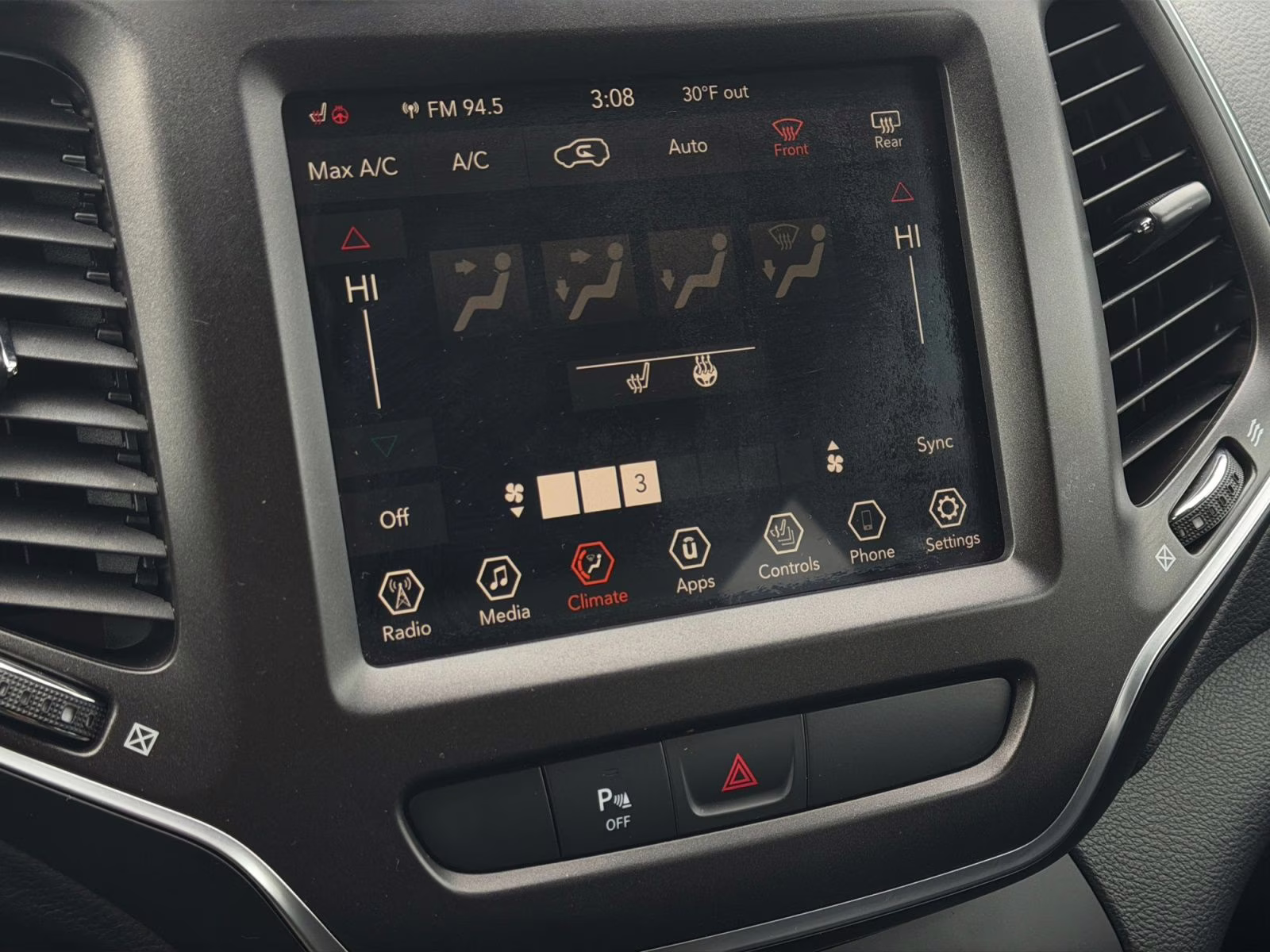 2019 Granite Crystal Metallic Clearcoat Jeep Cherokee Trailhawk 4X4 SUV