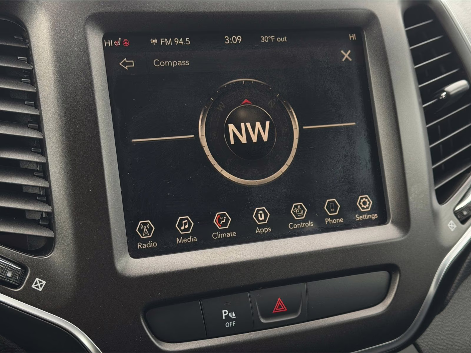 2019 Granite Crystal Metallic Clearcoat Jeep Cherokee Trailhawk 4X4 SUV