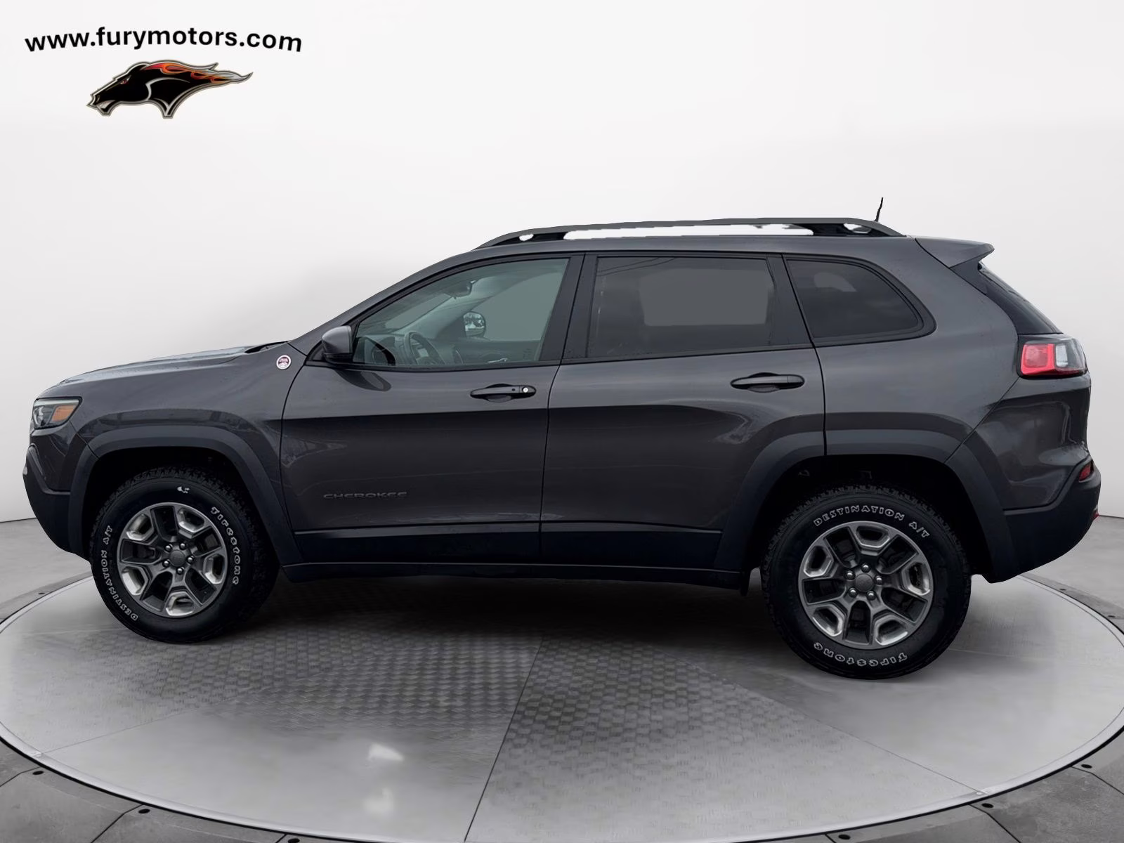 2019 Granite Crystal Metallic Clearcoat Jeep Cherokee Trailhawk 4X4 SUV