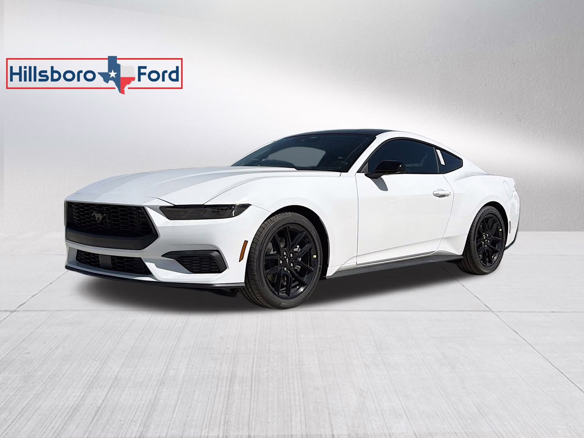 2026 Oxford White Ford Mustang EcoBoost RWD Coupe