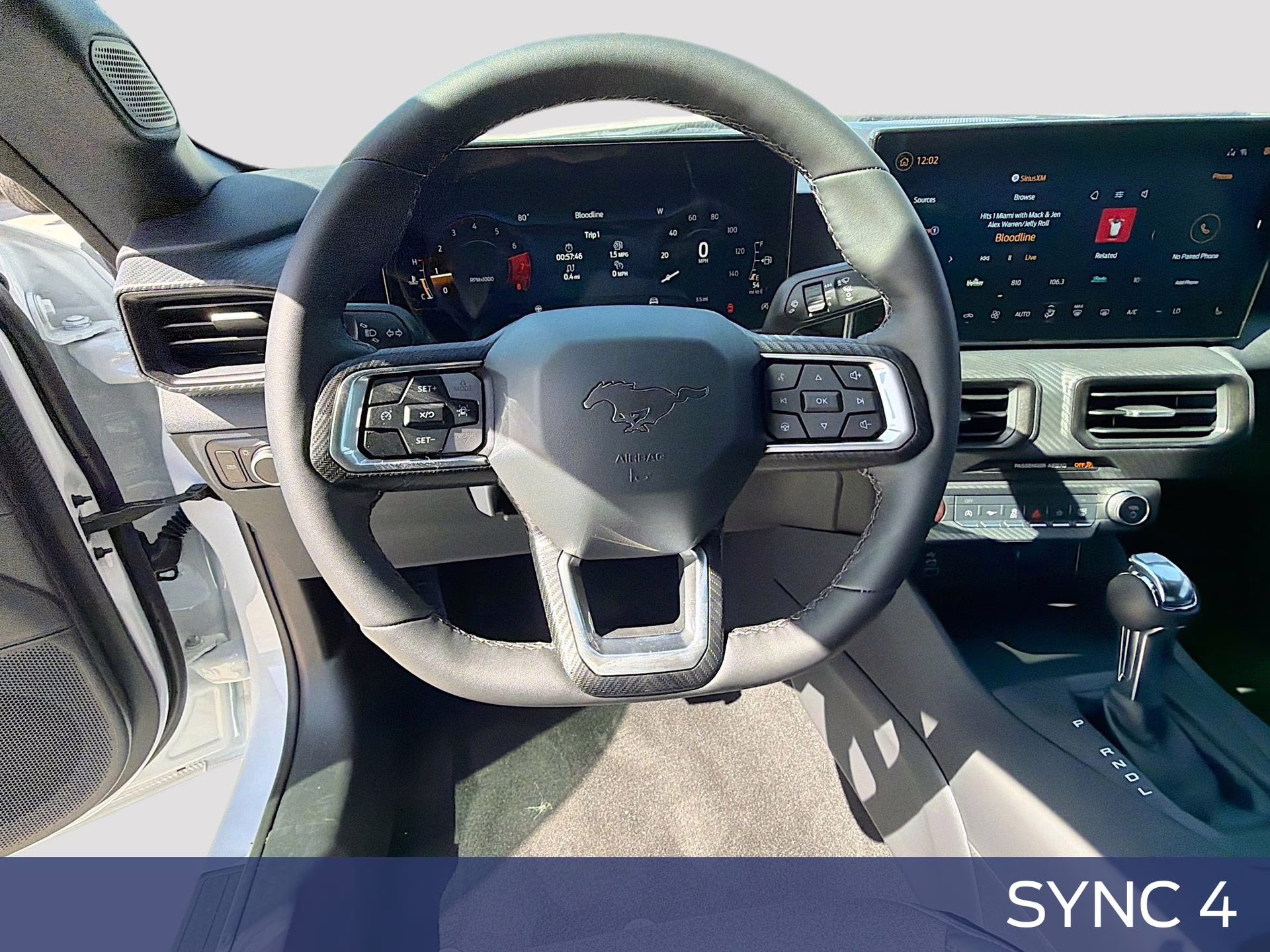 2026 Oxford White Ford Mustang EcoBoost RWD Coupe