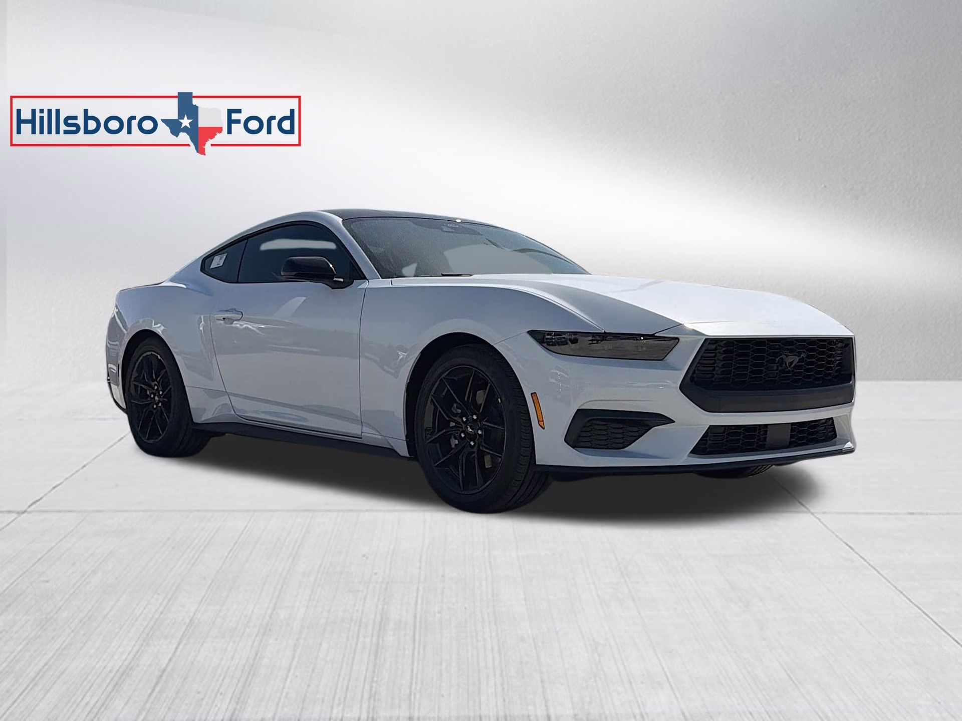 2026 Oxford White Ford Mustang EcoBoost RWD Coupe