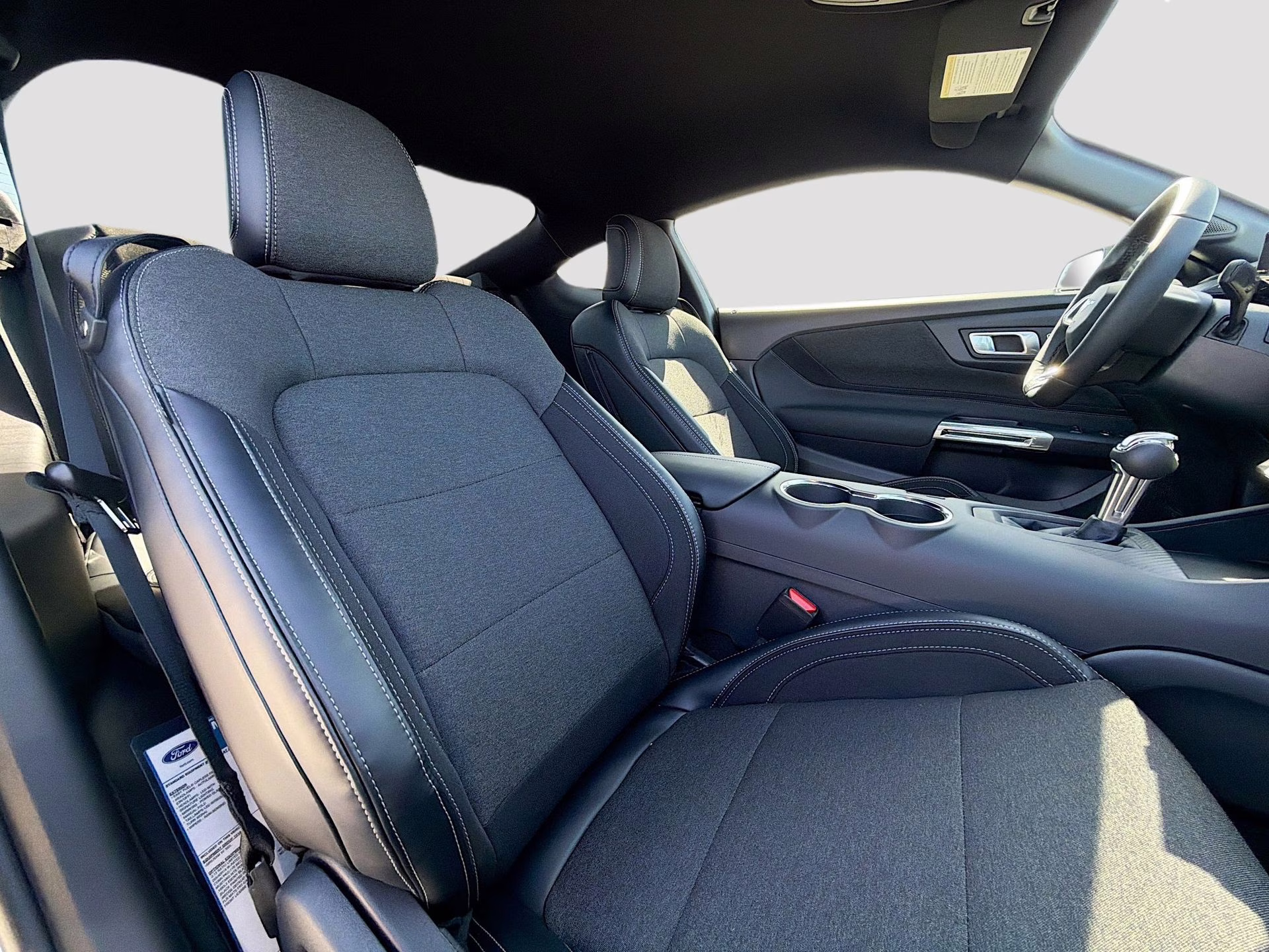 2026 Oxford White Ford Mustang EcoBoost RWD Coupe