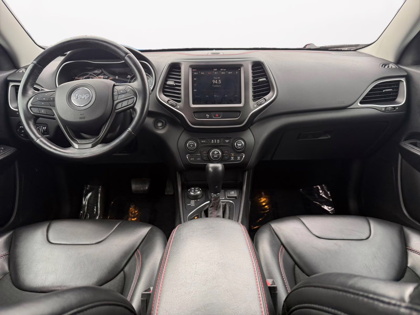 2019 Granite Crystal Metallic Clearcoat Jeep Cherokee Trailhawk 4X4 SUV