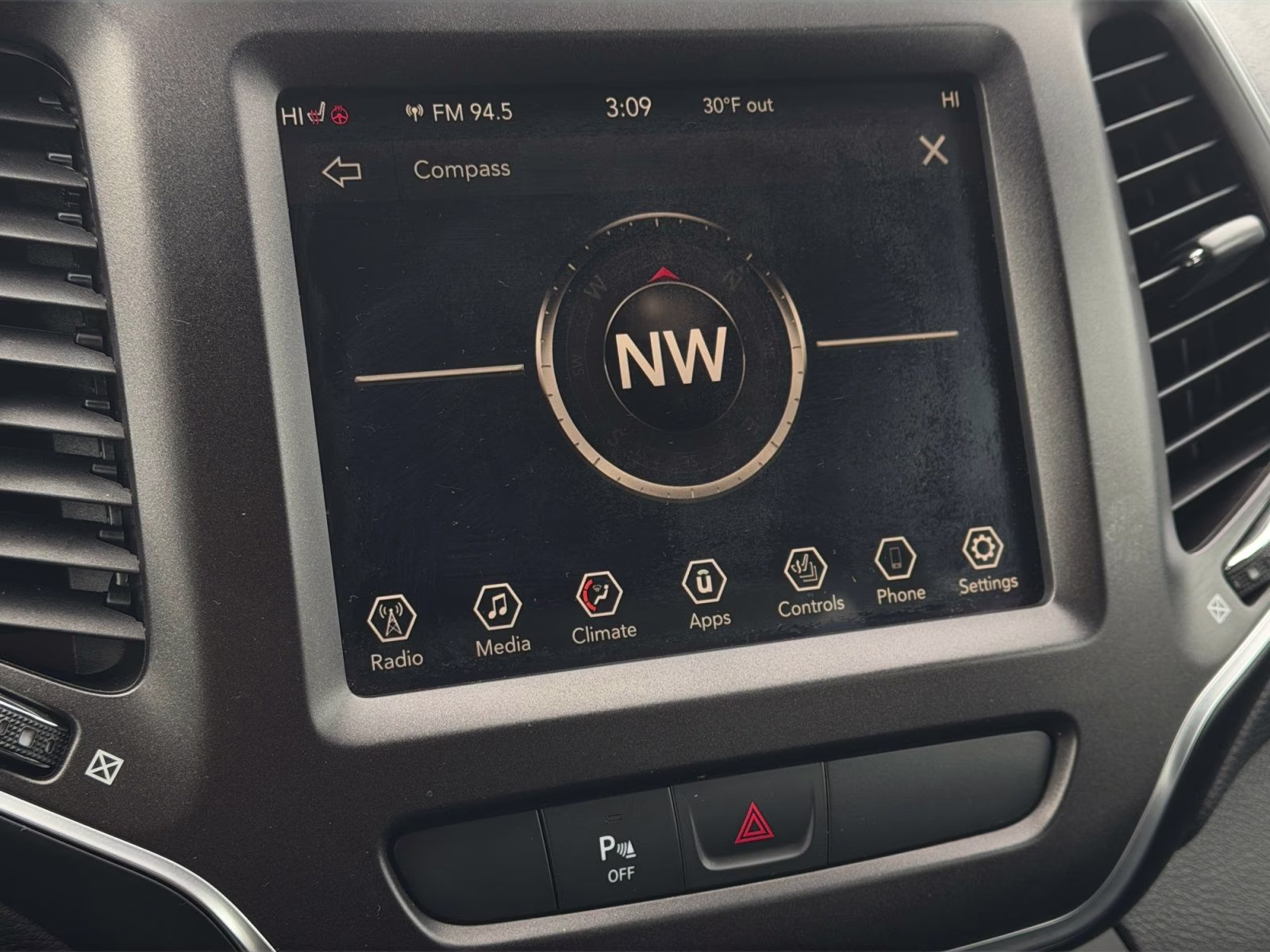 2019 Granite Crystal Metallic Clearcoat Jeep Cherokee Trailhawk 4X4 SUV