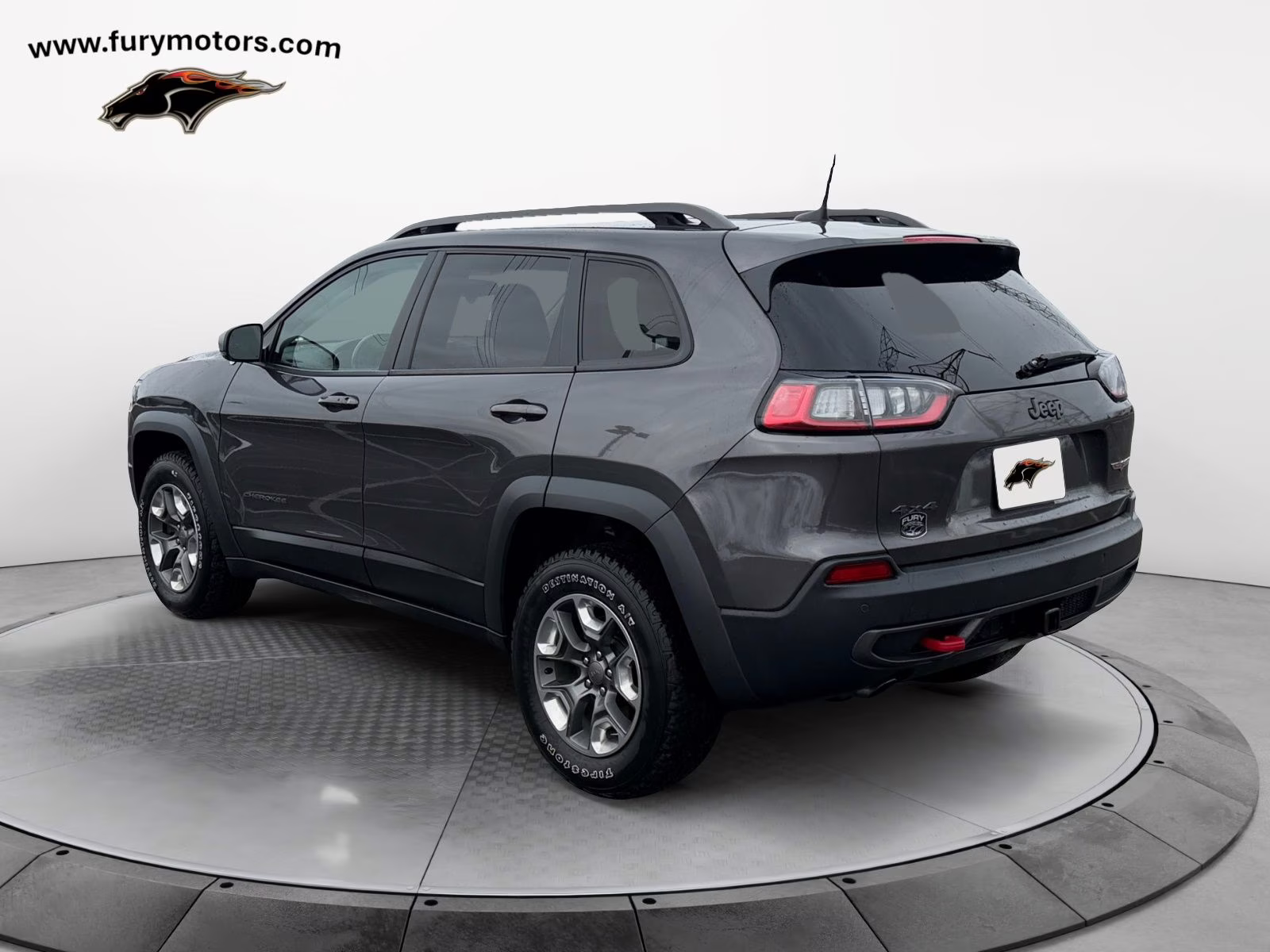 2019 Granite Crystal Metallic Clearcoat Jeep Cherokee Trailhawk 4X4 SUV