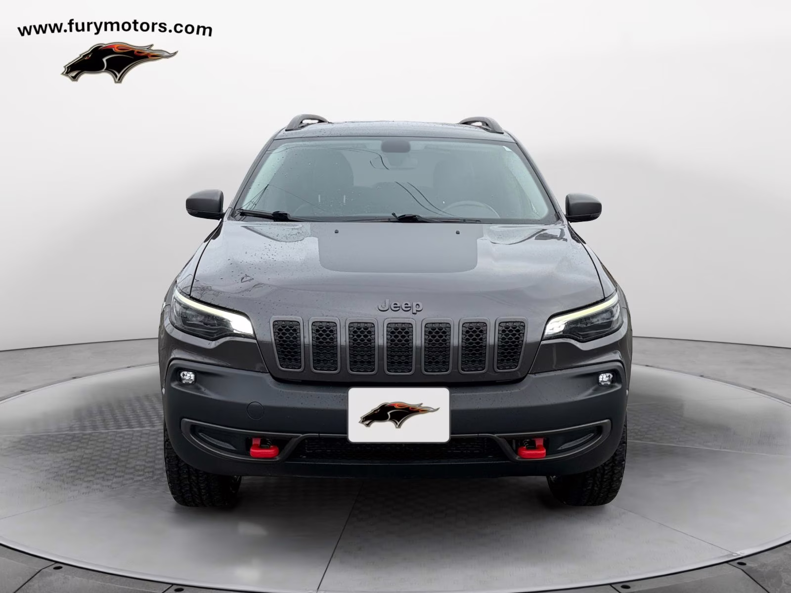 2019 Granite Crystal Metallic Clearcoat Jeep Cherokee Trailhawk 4X4 SUV