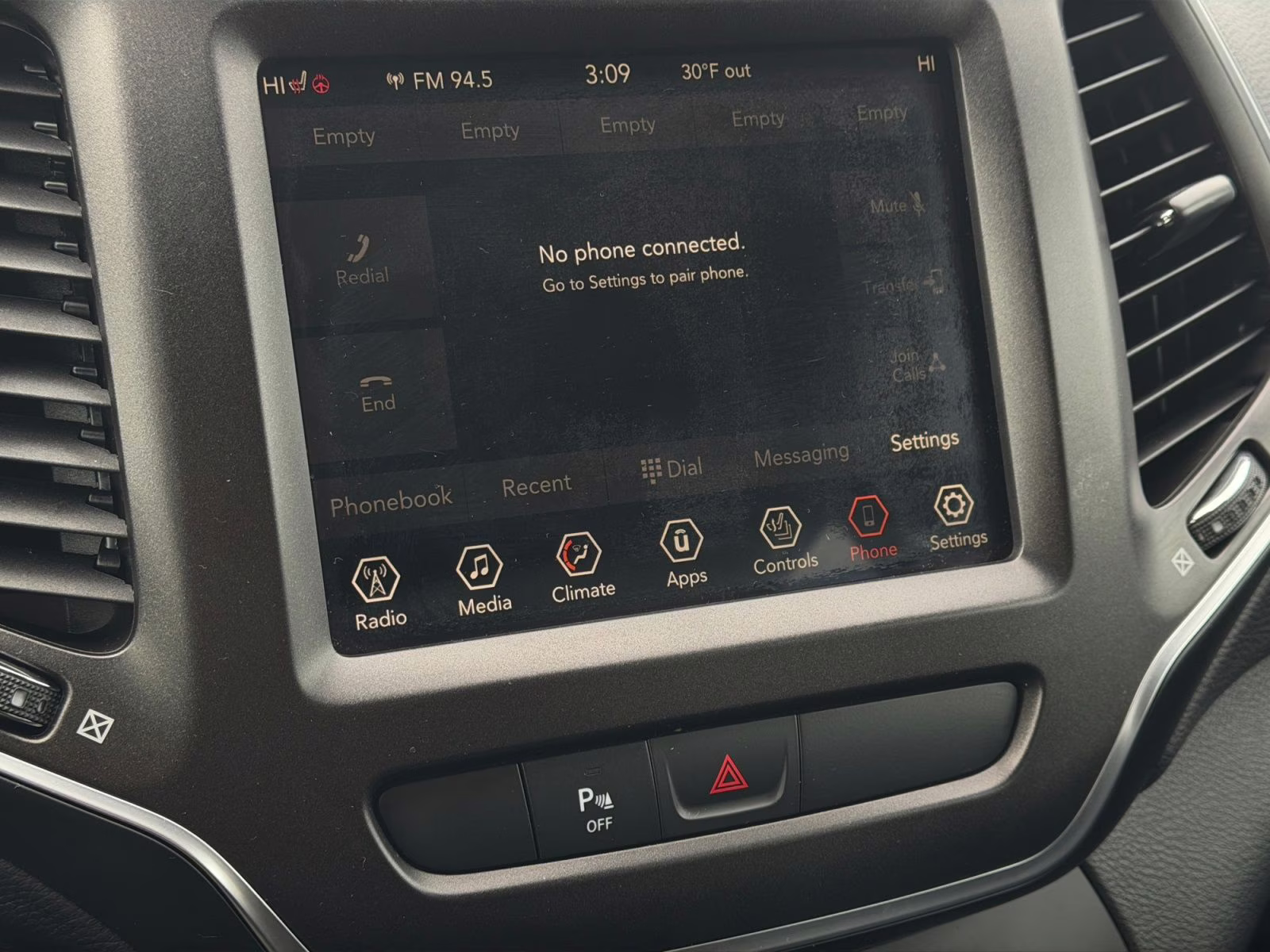 2019 Granite Crystal Metallic Clearcoat Jeep Cherokee Trailhawk 4X4 SUV