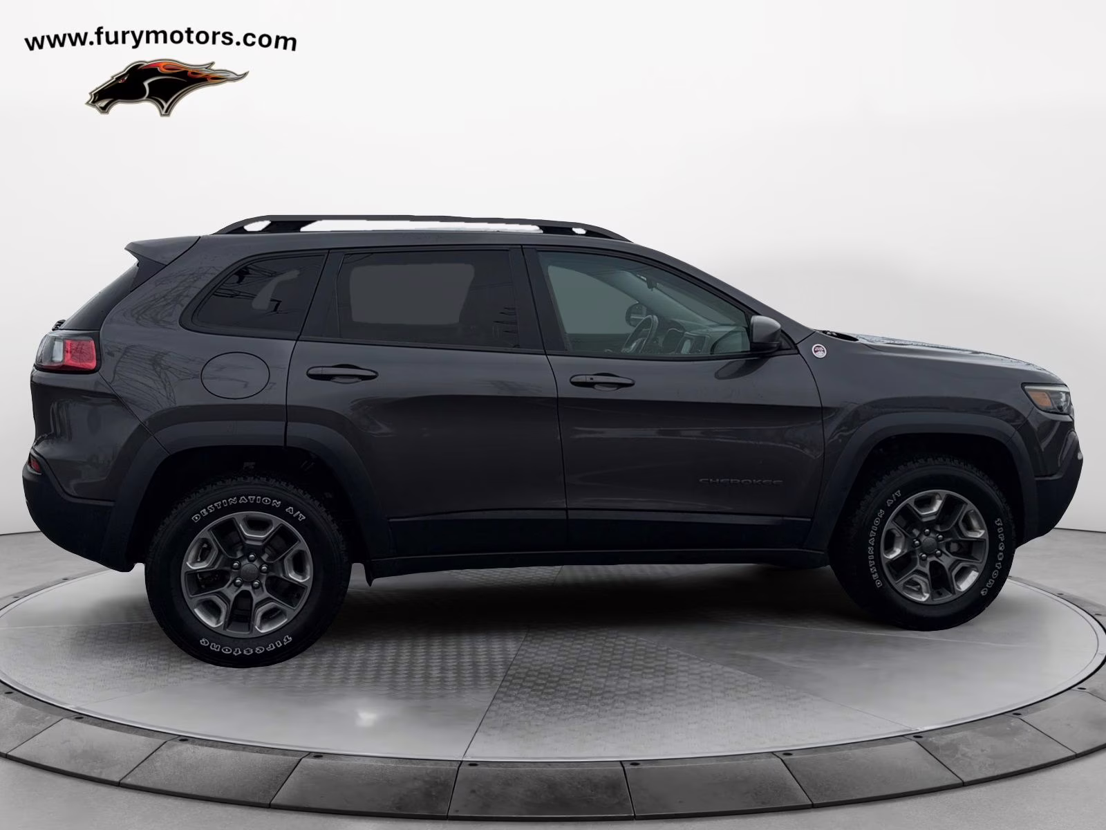 2019 Granite Crystal Metallic Clearcoat Jeep Cherokee Trailhawk 4X4 SUV