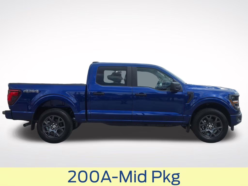 2026 Argon Blue Metallic Ford F-150 STX 4X4 Truck
