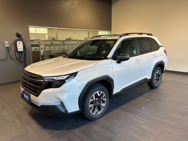 2026 White Subaru Forester Premium AWD SUV