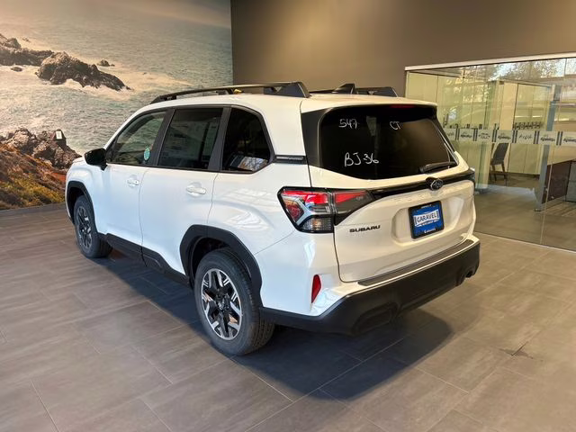 2026 White Subaru Forester Premium AWD SUV