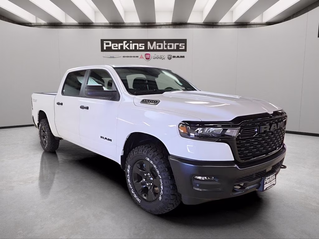2026 Bright White Clearcoat Ram 1500 Warlock 4X4 Truck