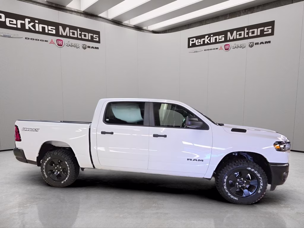 2026 Bright White Clearcoat Ram 1500 Warlock 4X4 Truck