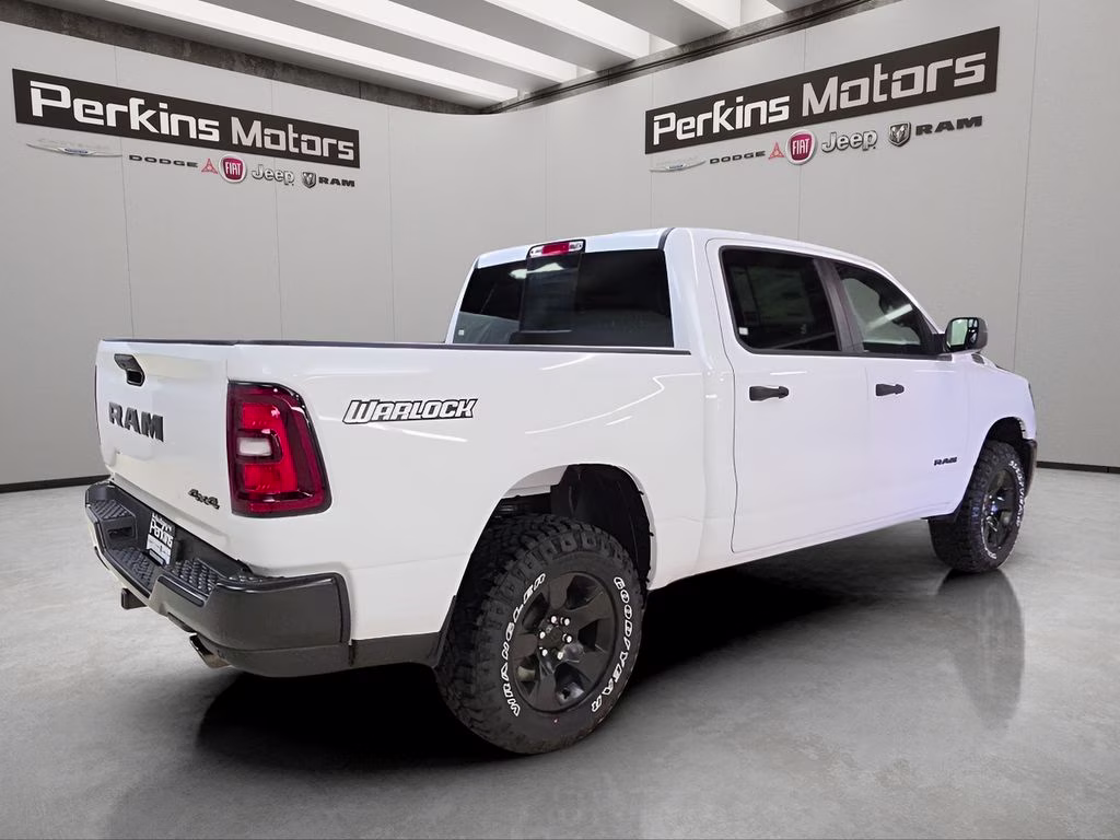 2026 Bright White Clearcoat Ram 1500 Warlock 4X4 Truck