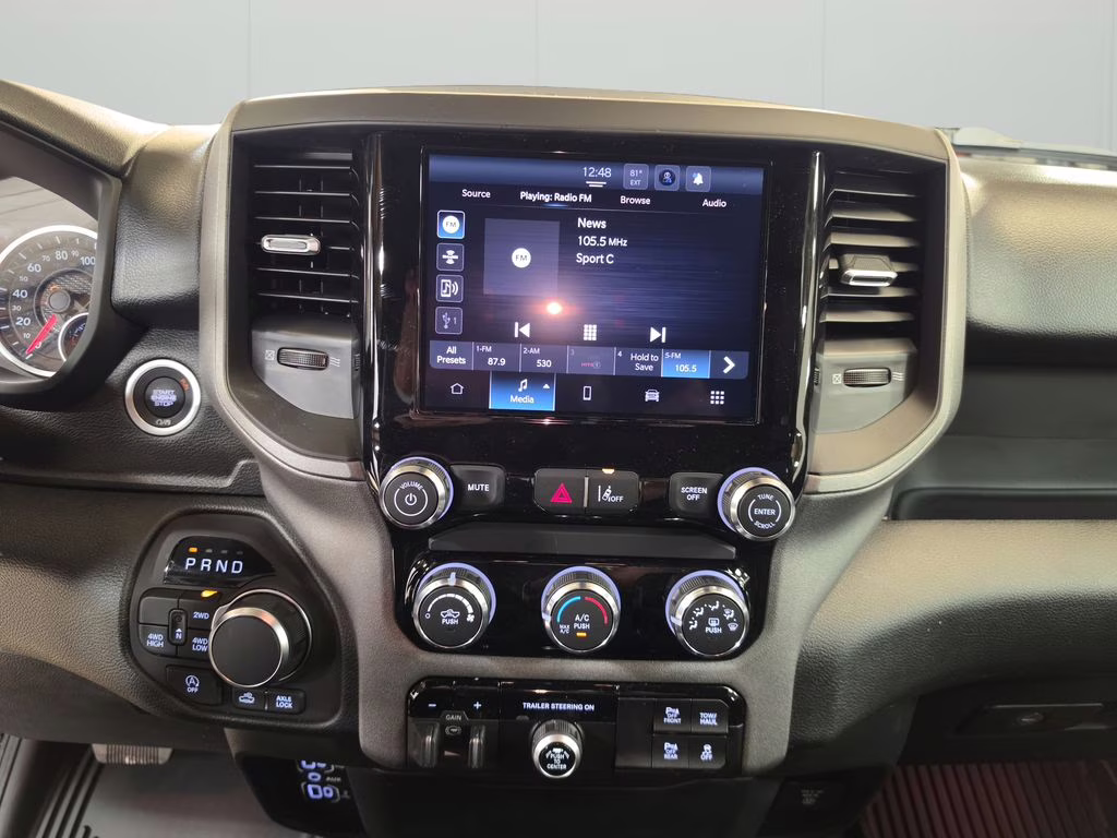 2026 Diamond Black Crystal Pearlcoat Ram 1500 Warlock 4X4 Truck