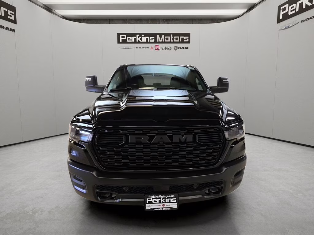 2026 Diamond Black Crystal Pearlcoat Ram 1500 Warlock 4X4 Truck