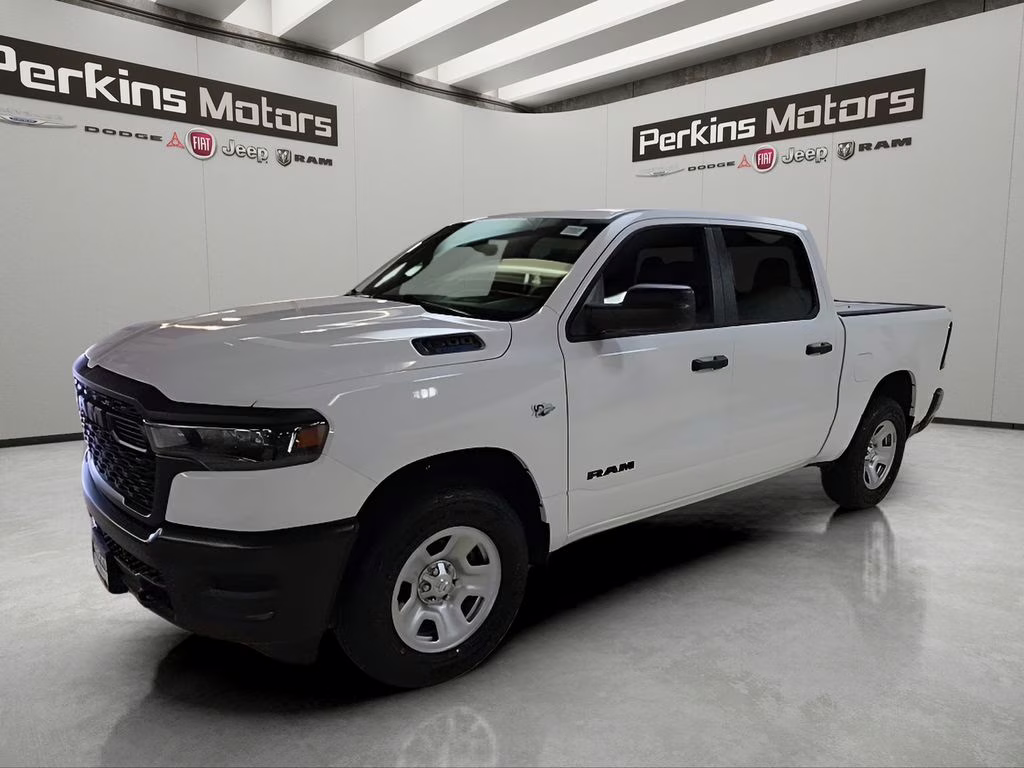 2026 Bright White Clearcoat Ram 1500 Tradesman 4X4 Truck