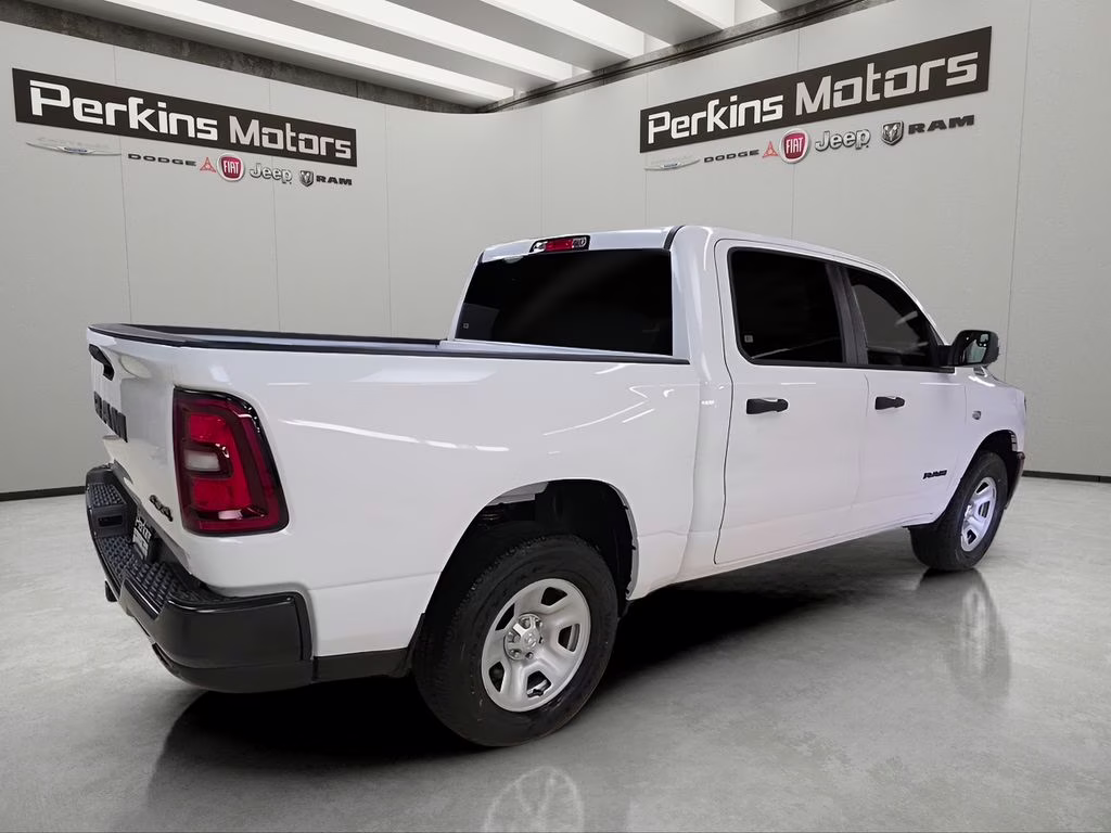2026 Bright White Clearcoat Ram 1500 Tradesman 4X4 Truck