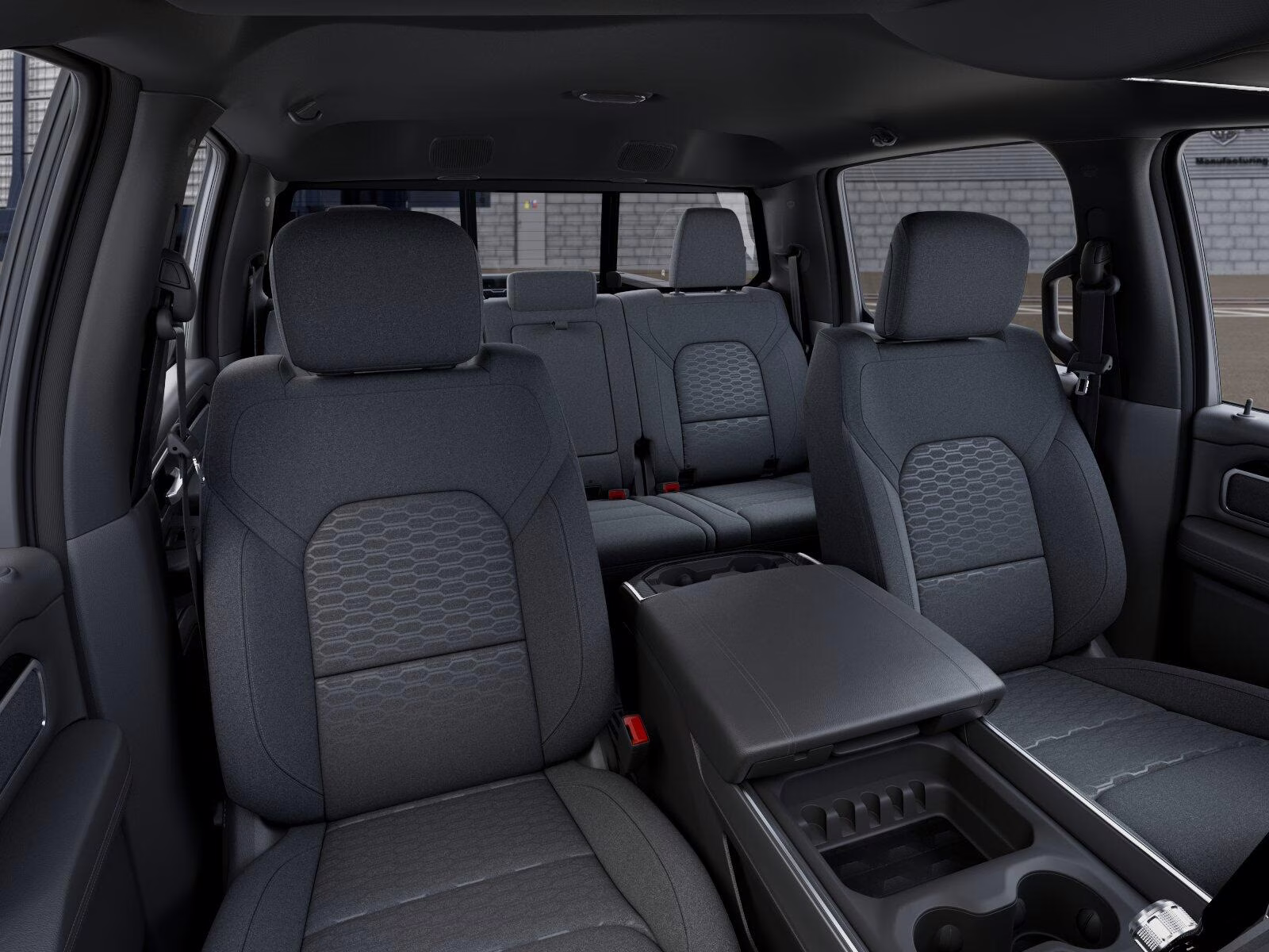 2026 Diamond Black Crystal Pearl Coat Ram 1500 1500 Big Horn Crew Cab 4x4 5'7' Box 4X4 Truck