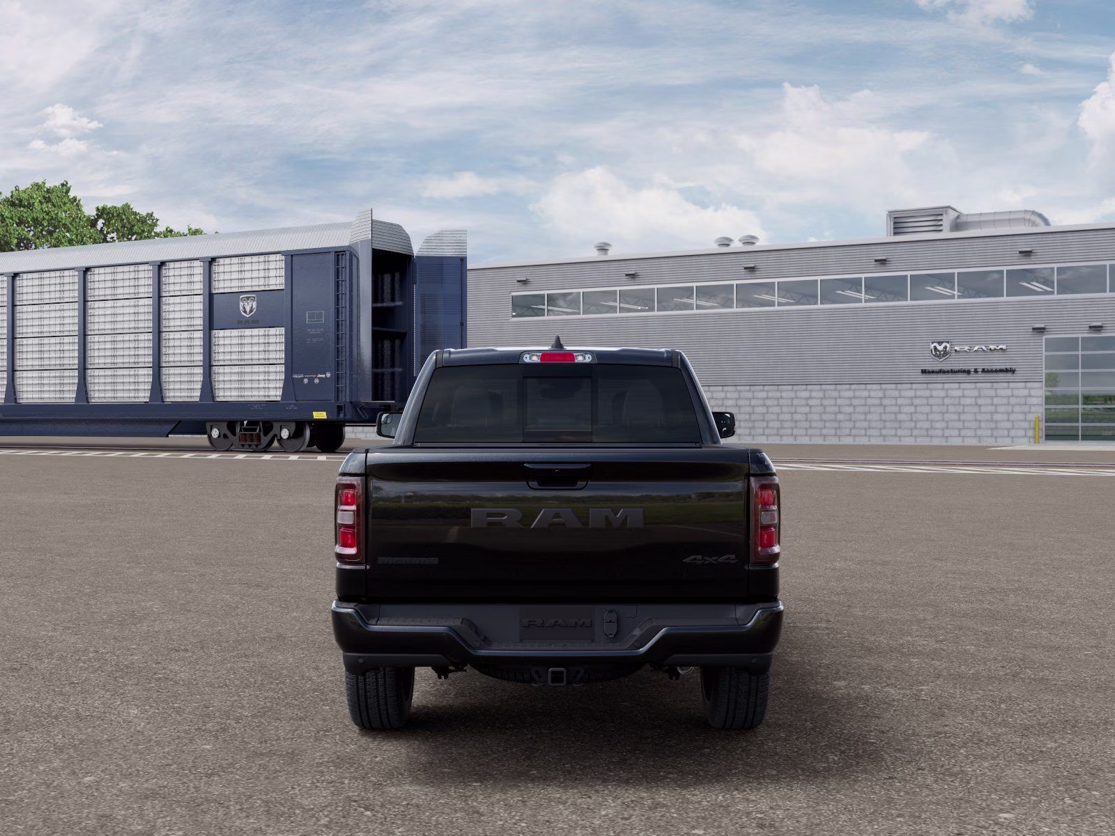 2026 Diamond Black Crystal Pearlcoat Ram 1500 Big Horn/Lone Star 4X4 Truck