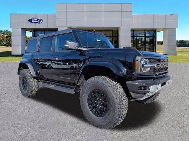 2026 Shadow Black Ford Bronco Raptor 4X4 Convertible
