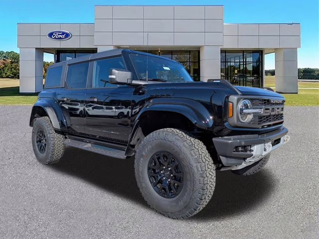 2026 Shadow Black Ford Bronco Raptor 4X4 Convertible