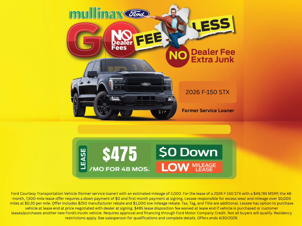 2026 Agate Black Metallic Ford F-150 STX RWD Truck