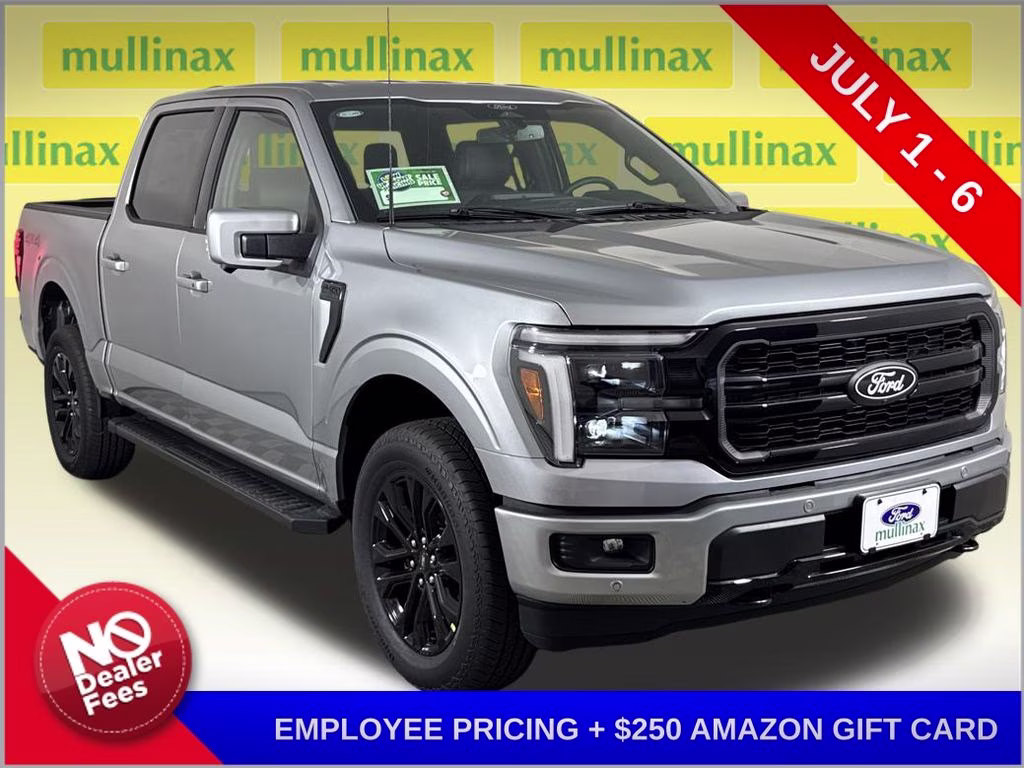 2026 Iconic Silver Metallic Ford F-150 Lariat 4X4 Truck
