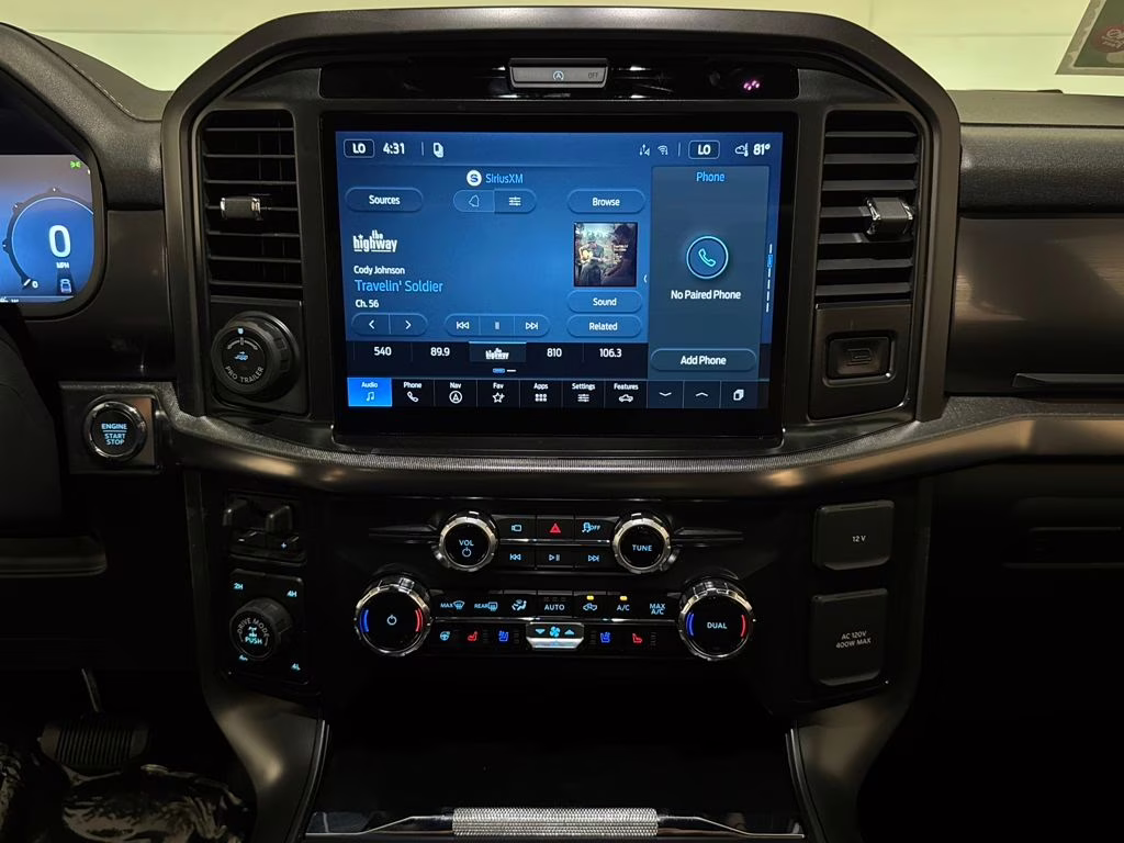 2026 Iconic Silver Metallic Ford F-150 Lariat 4X4 Truck