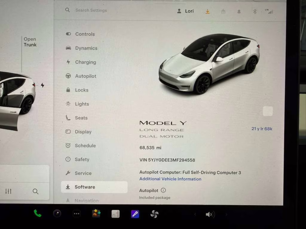 2021 Pearl White Multi-Coat Tesla Model Y Long Range AWD SUV