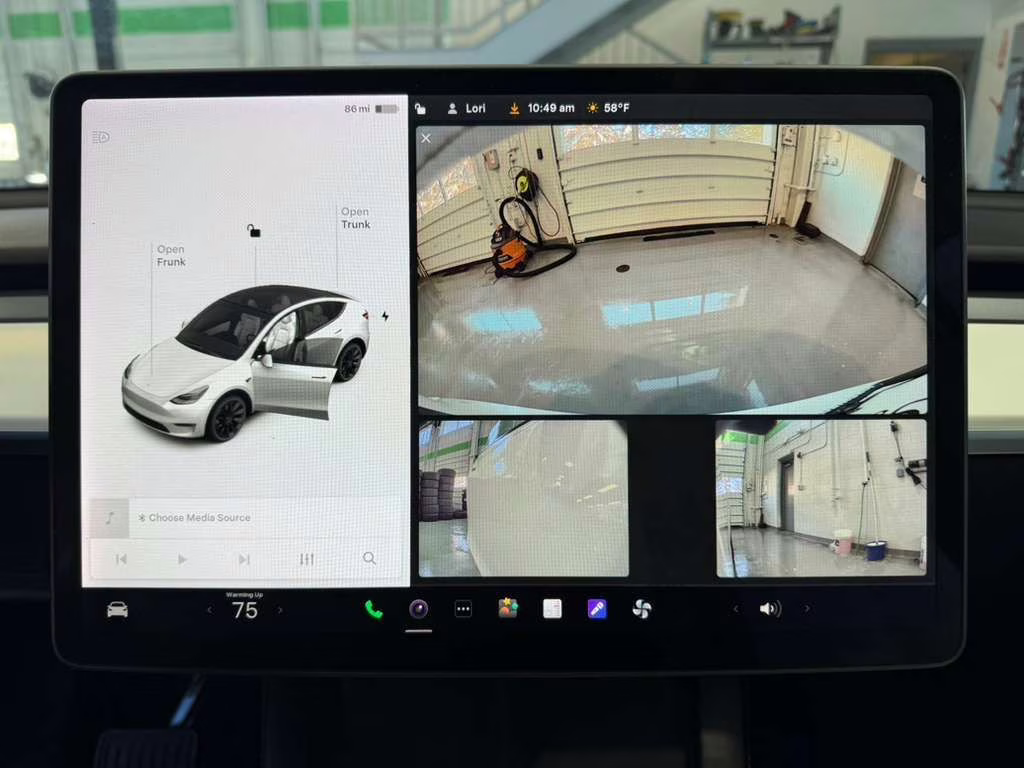 2021 Pearl White Multi-Coat Tesla Model Y Long Range AWD SUV