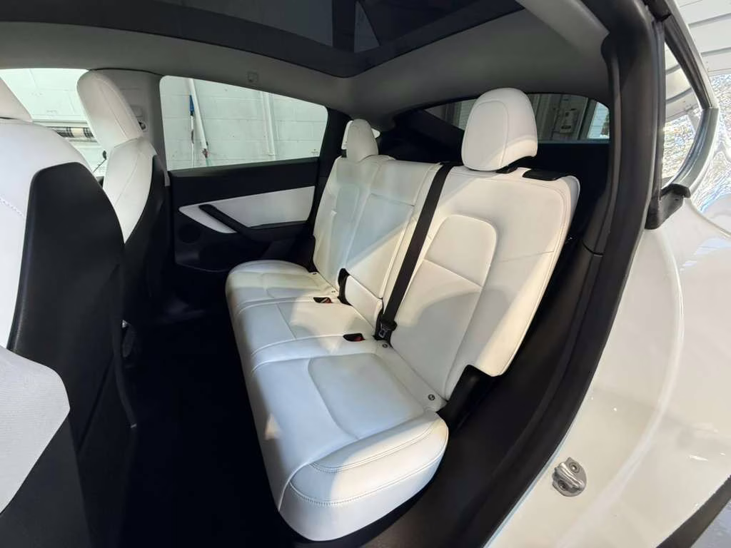 2021 Pearl White Multi-Coat Tesla Model Y Long Range AWD SUV