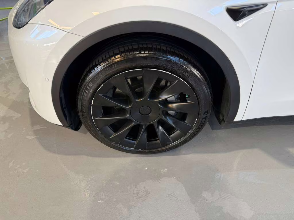 2021 Pearl White Multi-Coat Tesla Model Y Long Range AWD SUV