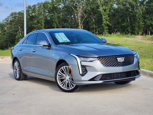 2025 Argent Silver Metallic Cadillac CT4 Premium Luxury RWD Sedan