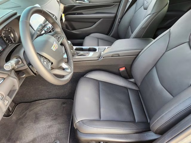 2025 Argent Silver Metallic Cadillac CT4 Premium Luxury RWD Sedan