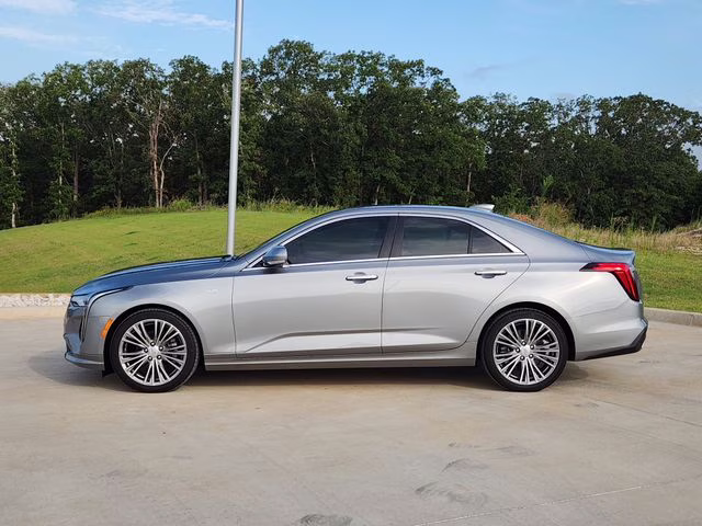 2025 Argent Silver Metallic Cadillac CT4 Premium Luxury RWD Sedan