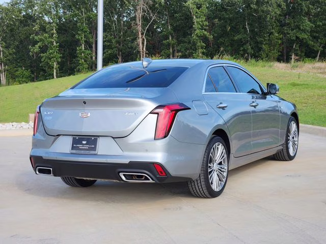 2025 Argent Silver Metallic Cadillac CT4 Premium Luxury RWD Sedan