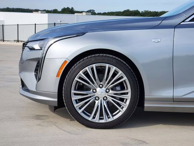 2025 Argent Silver Metallic Cadillac CT4 Premium Luxury RWD Sedan