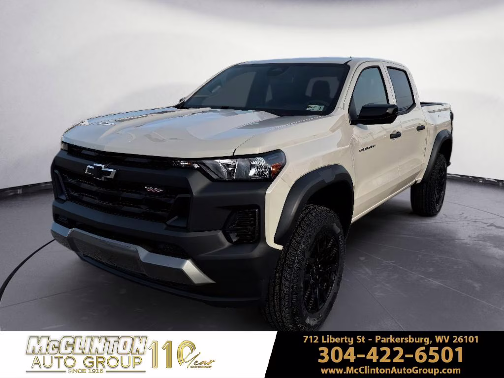 2026 White Sands Chevrolet Colorado 4WD Trail Boss 4X4 Truck
