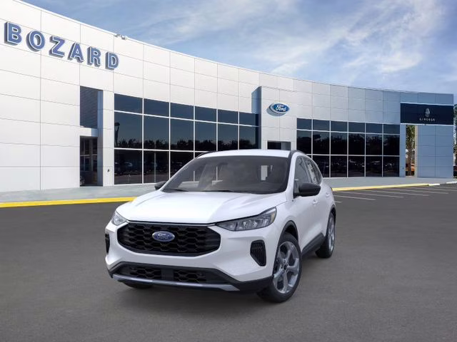 2025 Star White Metallic Tri-Coat Ford Escape Hybrid ST-Line FWD SUV