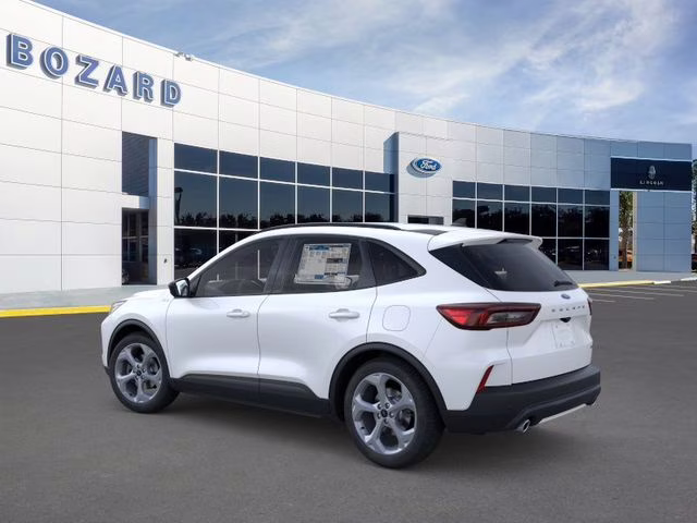 2025 Star White Metallic Tri-Coat Ford Escape Hybrid ST-Line FWD SUV