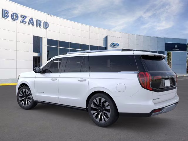 2026 Star White Metallic Tri-Coat Ford Expedition Max Platinum 4X4 SUV