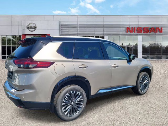 2026 Champagne Silver Metallic Nissan Rogue Platinum AWD SUV