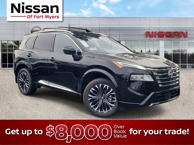 2026 Super Black Nissan Rogue Platinum AWD SUV