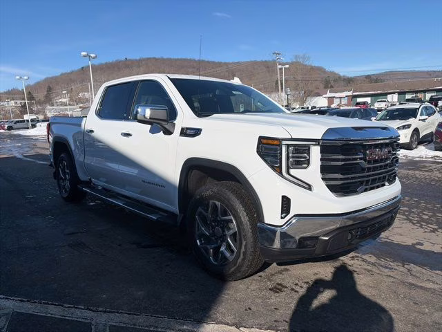 2026 Summit White GMC Sierra 1500 SLT 4X4 Truck
